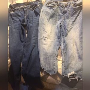 Judy Blue Jeans + Capris sz 18